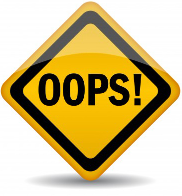 page 404 error