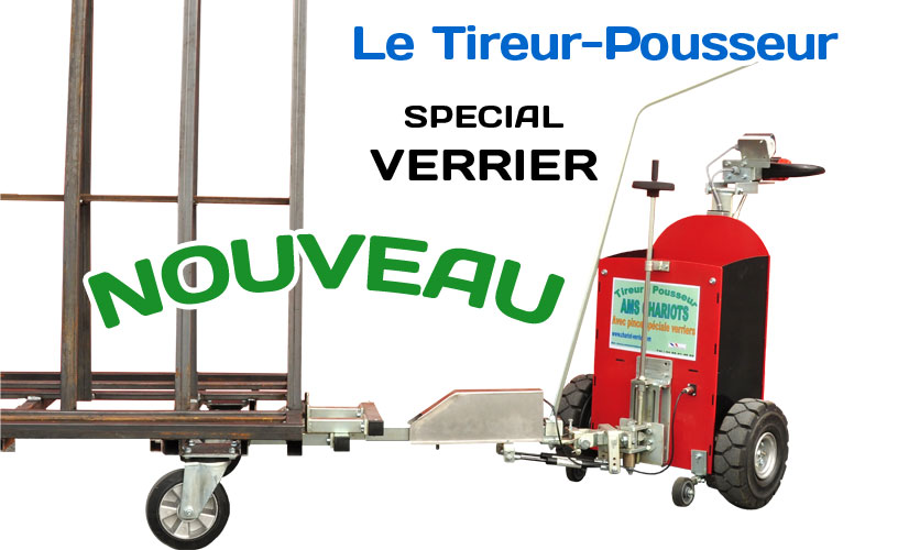 tireur pousseur verrier